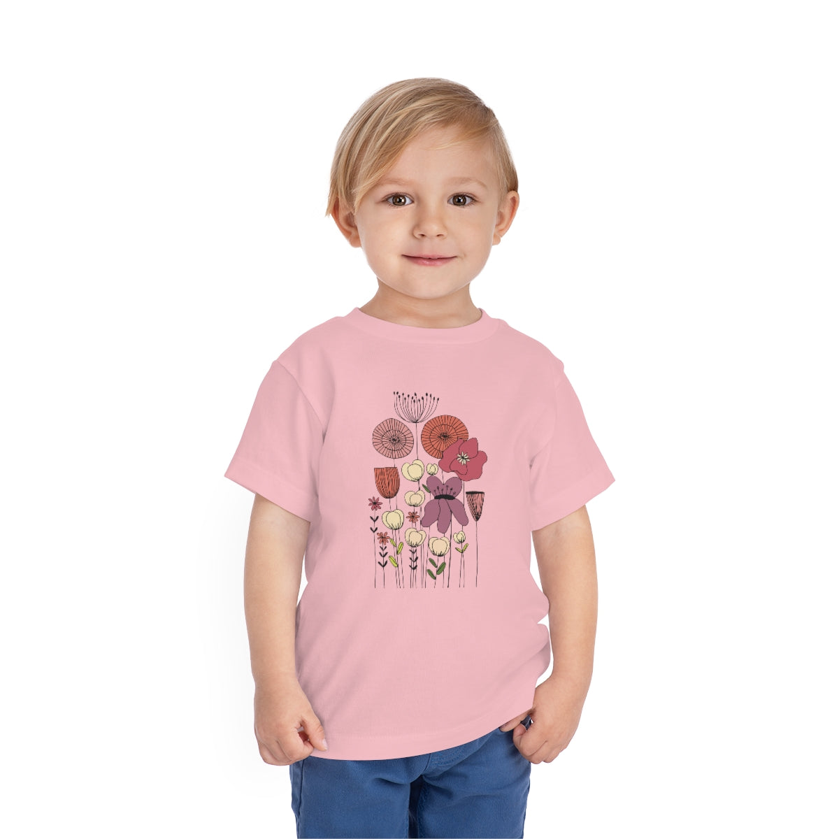 Wild Flowers - Toddler Short Sleeve Tee