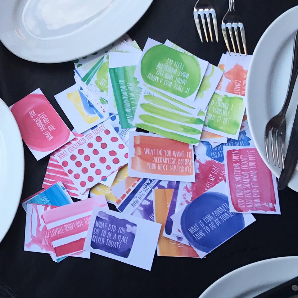 DIGITAL | PRINTABLE PRODUCT - Table Talk - Connection Cards - Connection: One Question At a Time