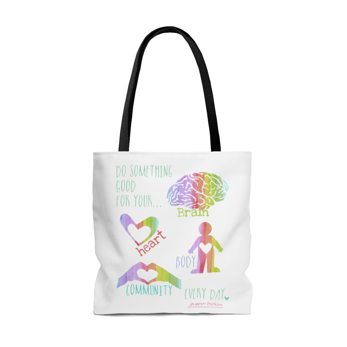 Do Something Good Graphic Tote Bag Reusable Bag