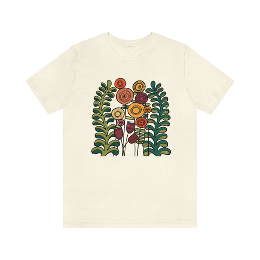 Vintage Vibe Botanical Flower T-Shirt Range