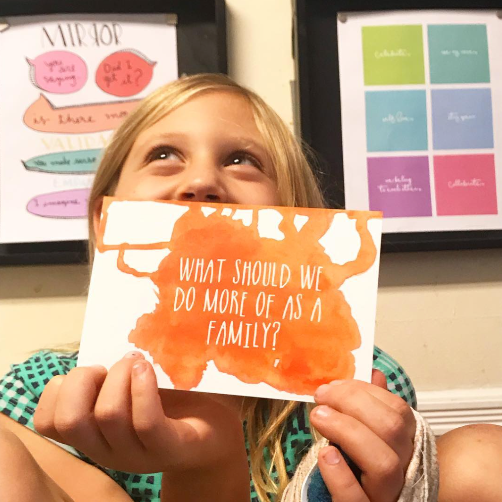 DIGITAL | PRINTABLE PRODUCT - Table Talk - Connection Cards - Connection: One Question At a Time