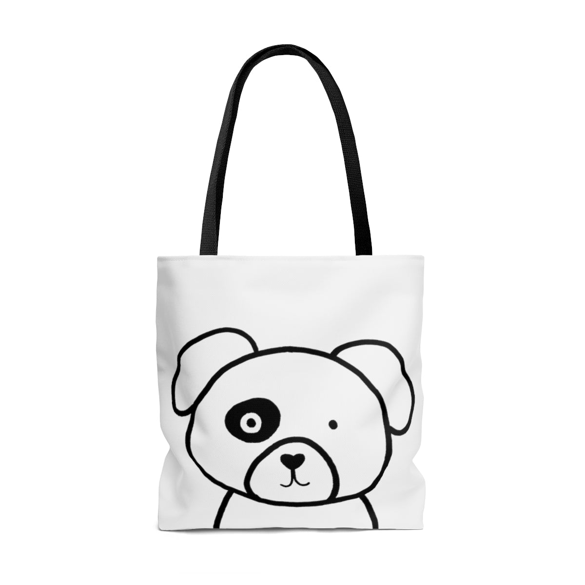 Dog Original Artwork Graphic Tote Bag Reusable Bag