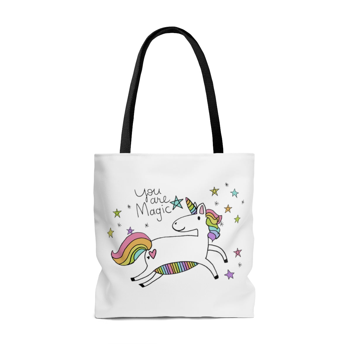 You are Magic - Unicorn - Original Artwork Reusable Graphic Tote Bag