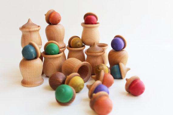 Peekaboo Acorn Play Set