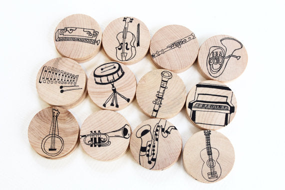 Make a Match - Toddler - Instruments