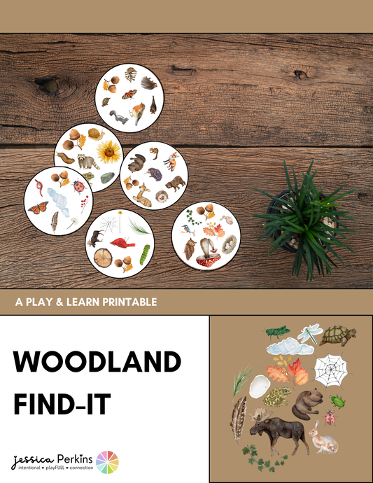 Woodland Find-It - Printable/Download