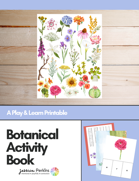 Botanical Activity Book - Printable/Download