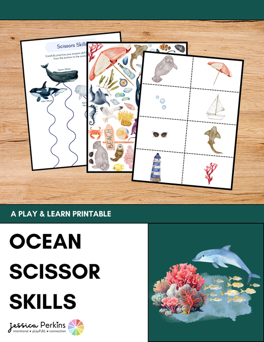 Ocean Scissor Skills - Printable/Download