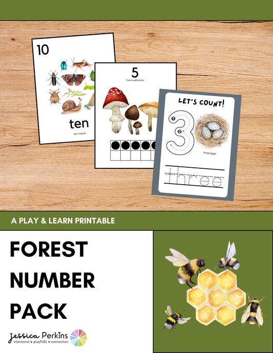 Forest Number Pack - Printable/Download