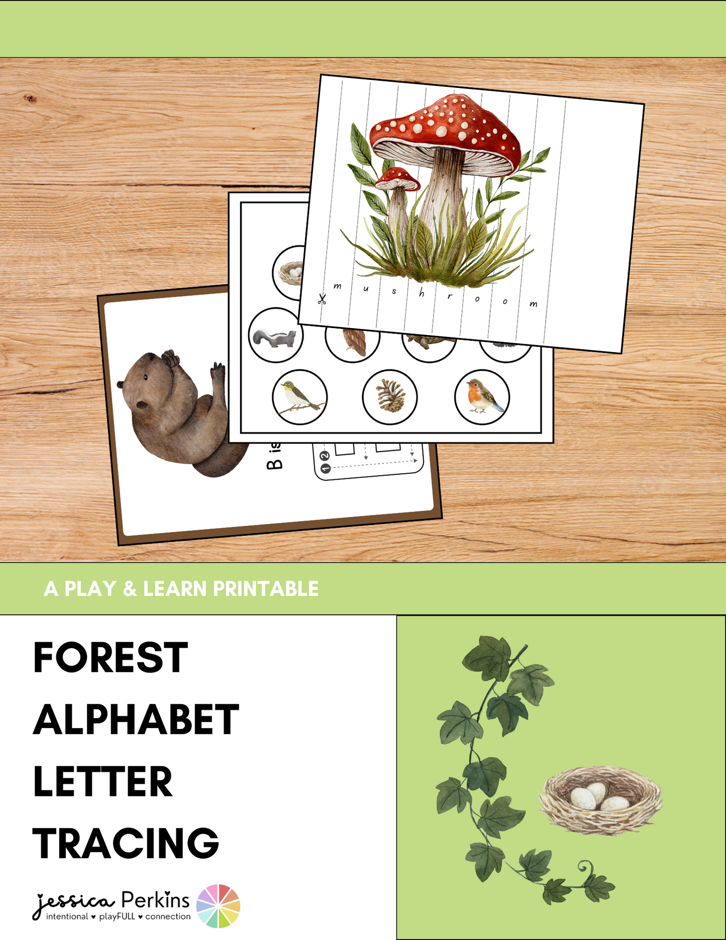 Alphabet Tracing Activity Book - Printable/Download