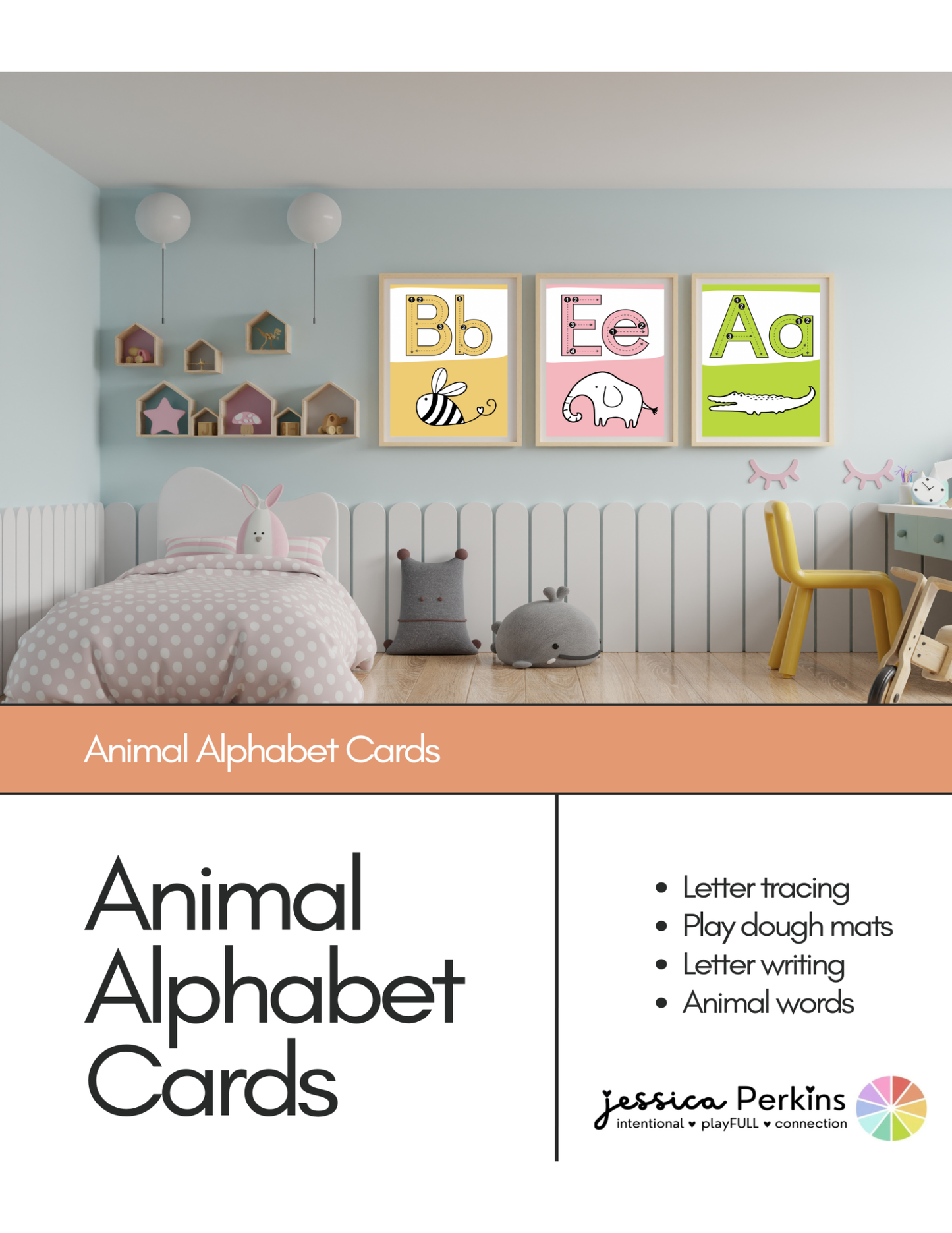 Animal Alphabet Cards - Printable/Download Literacy