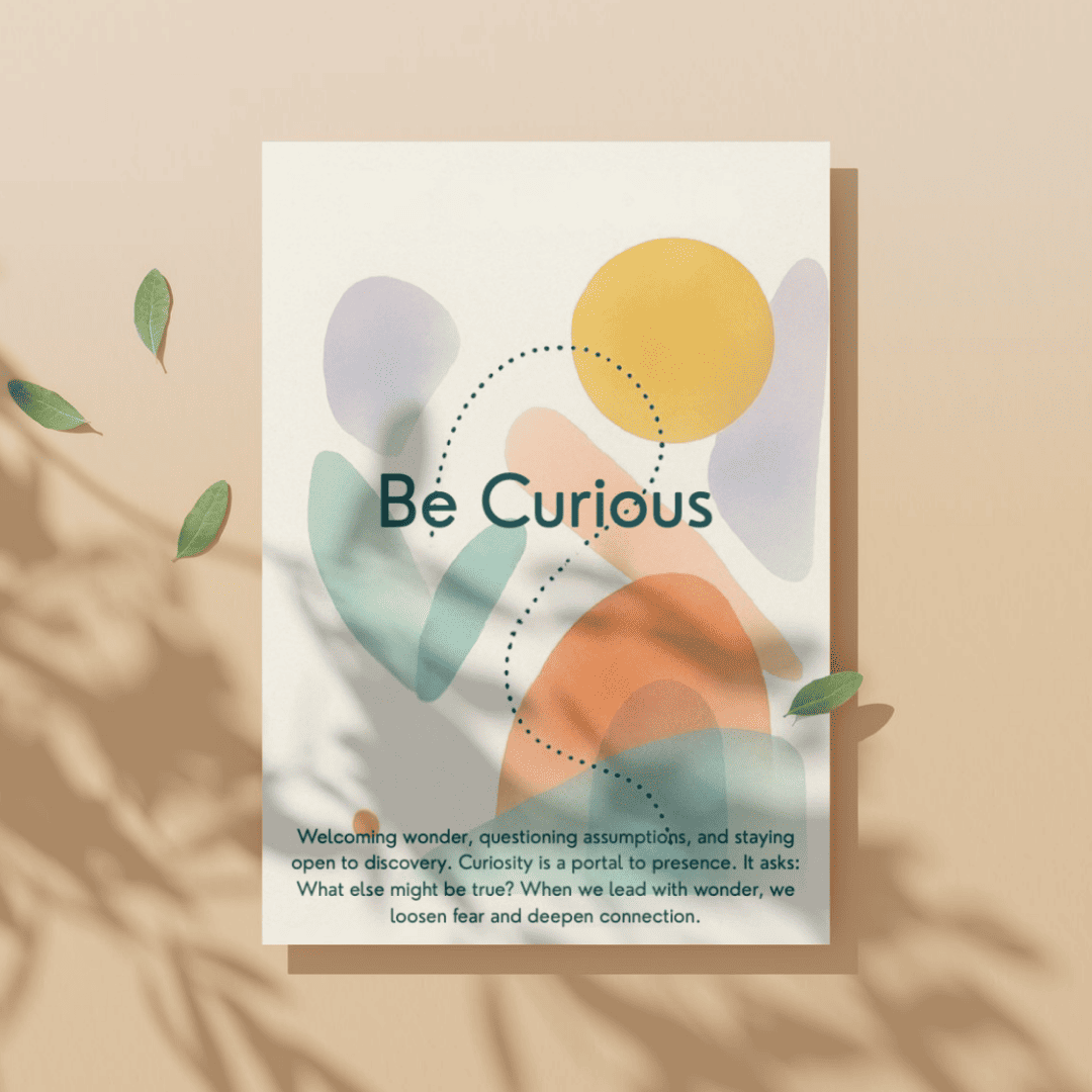 Week 12 — Be Curious Companion Workbook