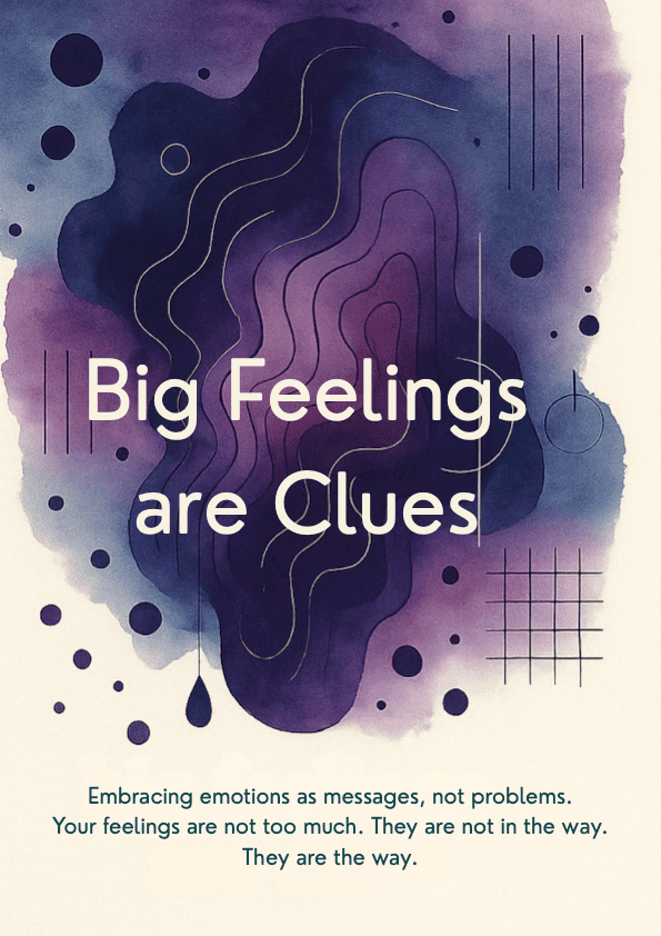 Week 07 — Big Feelings are Clues Companion Workbook