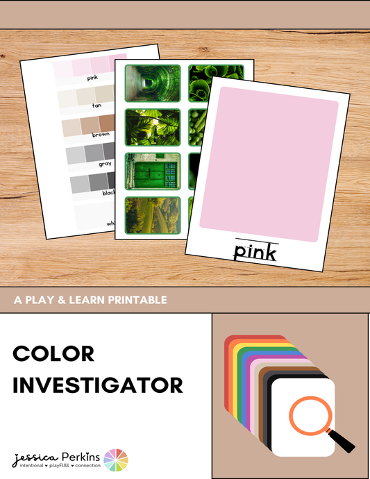 Color Investigator - Printable/Download