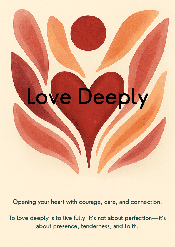 Week 32 — Love Deeply Companion Workbook