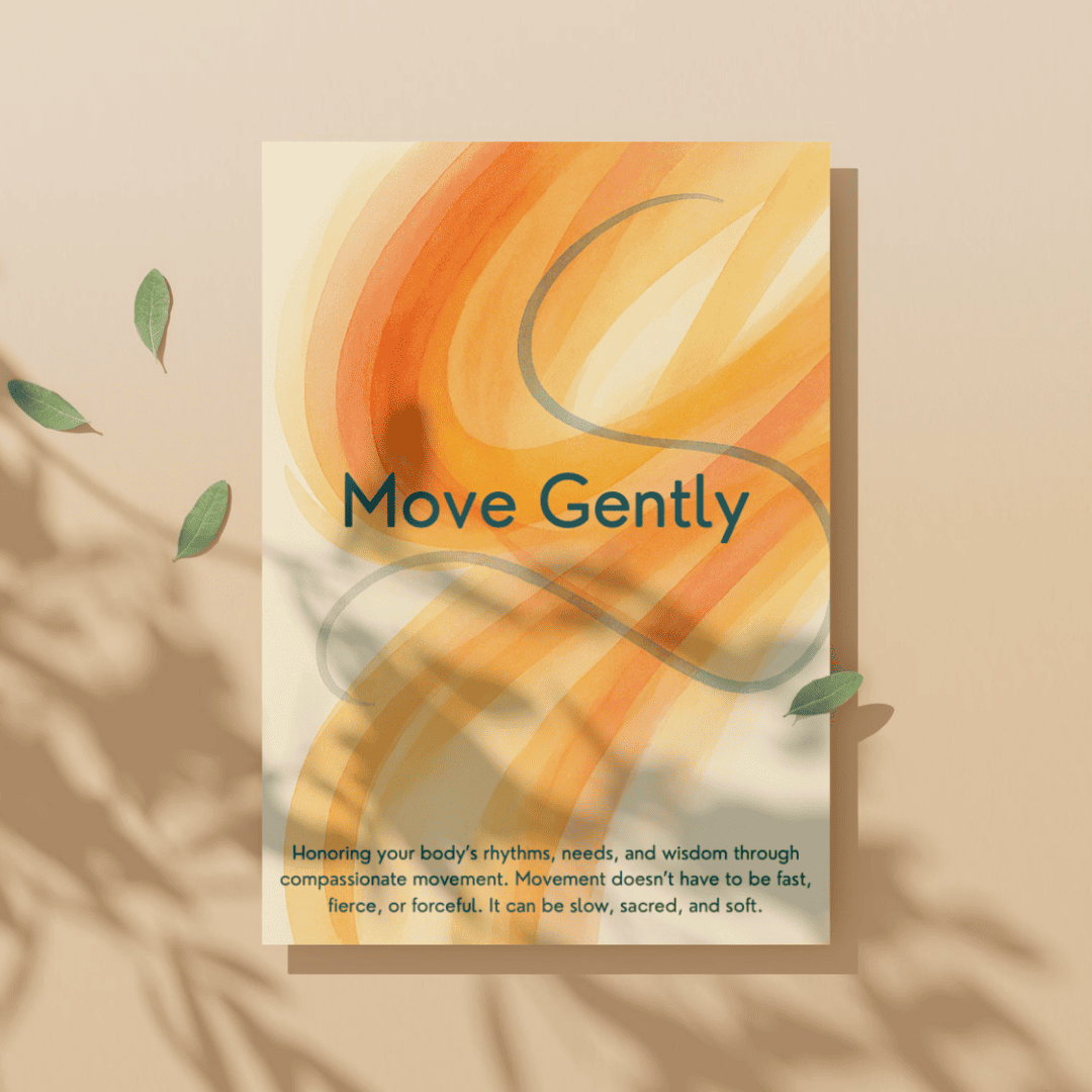Week 34 — Move Gently Companion Workbook