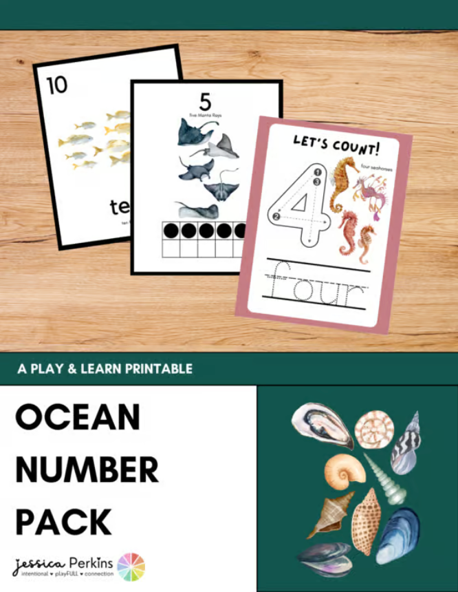Ocean Number Pack - Printable/Download