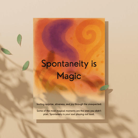 Week 37 — Spontaneity is Magic Companion Workbook