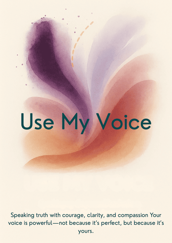 Week 28 — Use My Voice Companion Workbook