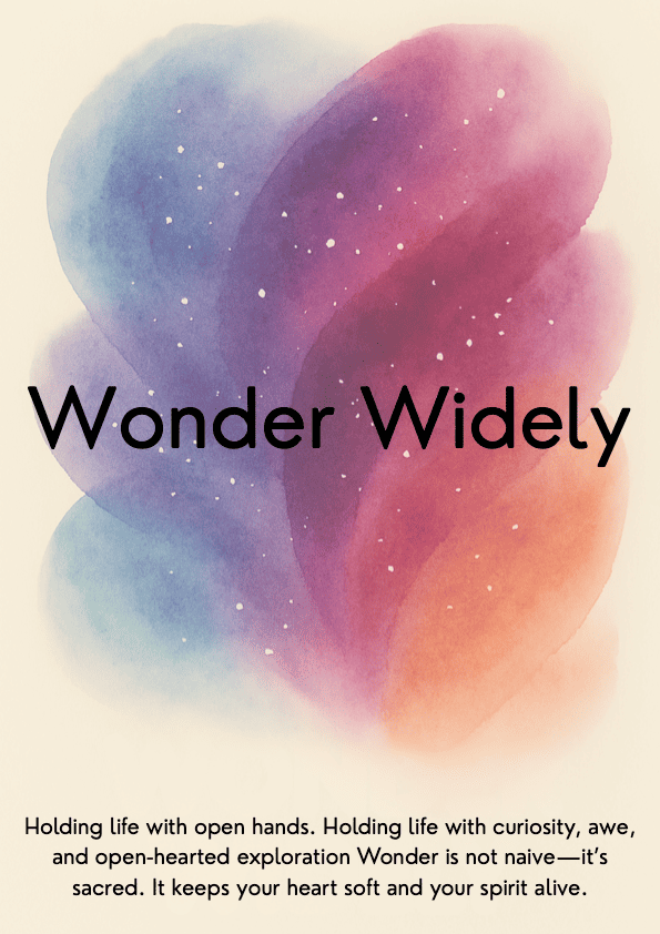 Week 51 — Wonder Widely Companion Workbook