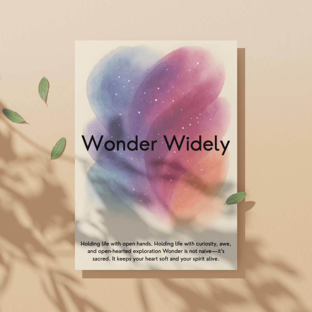 Week 51 — Wonder Widely Companion Workbook