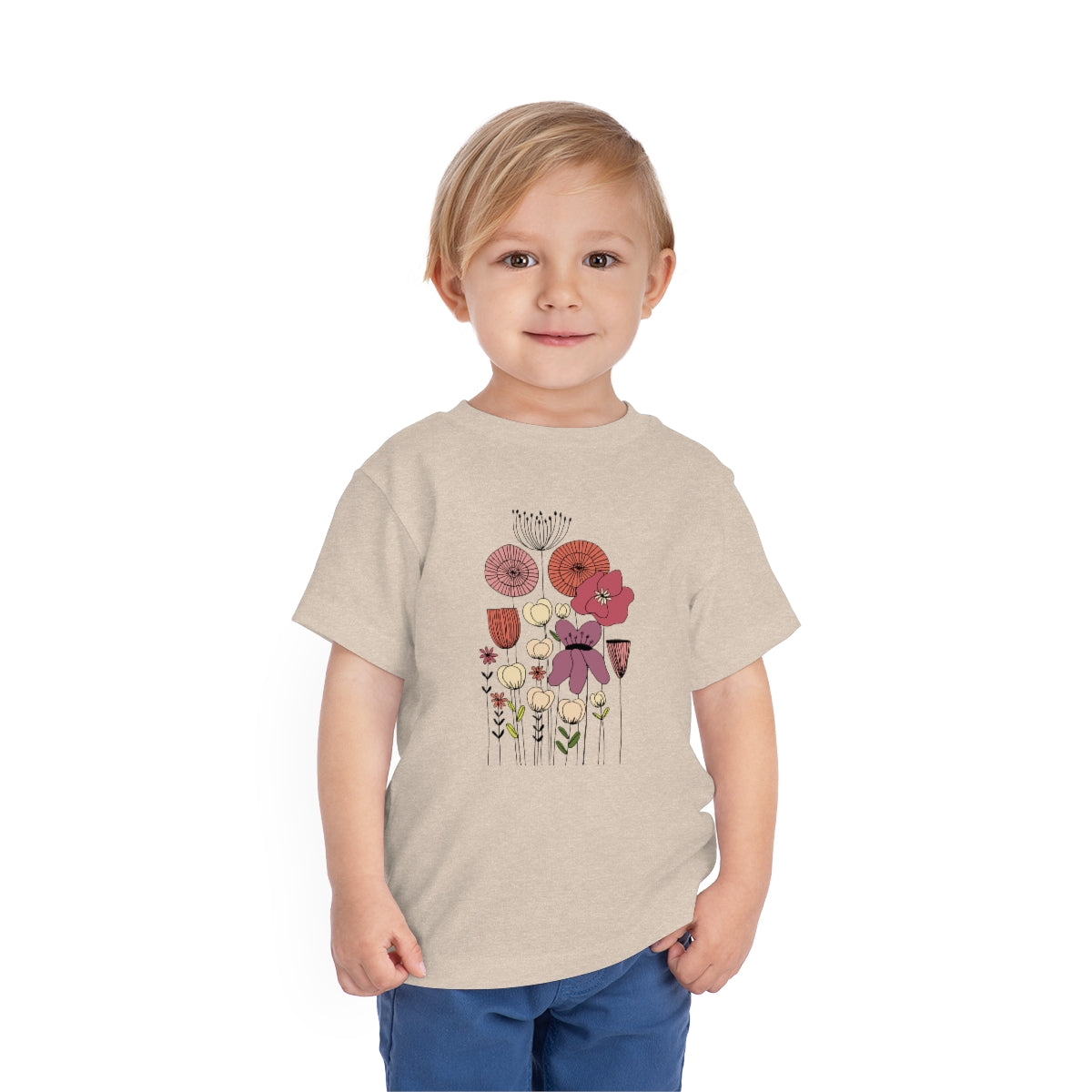 Wild Flowers - Toddler Short Sleeve Tee