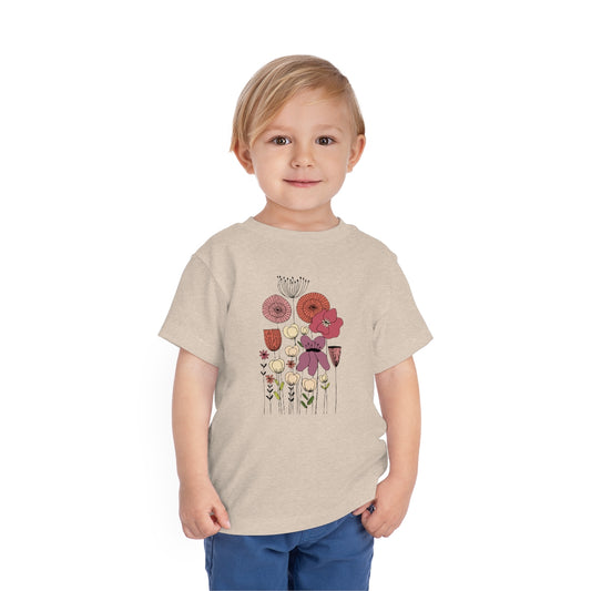 Wild Flowers - Toddler Short Sleeve Tee