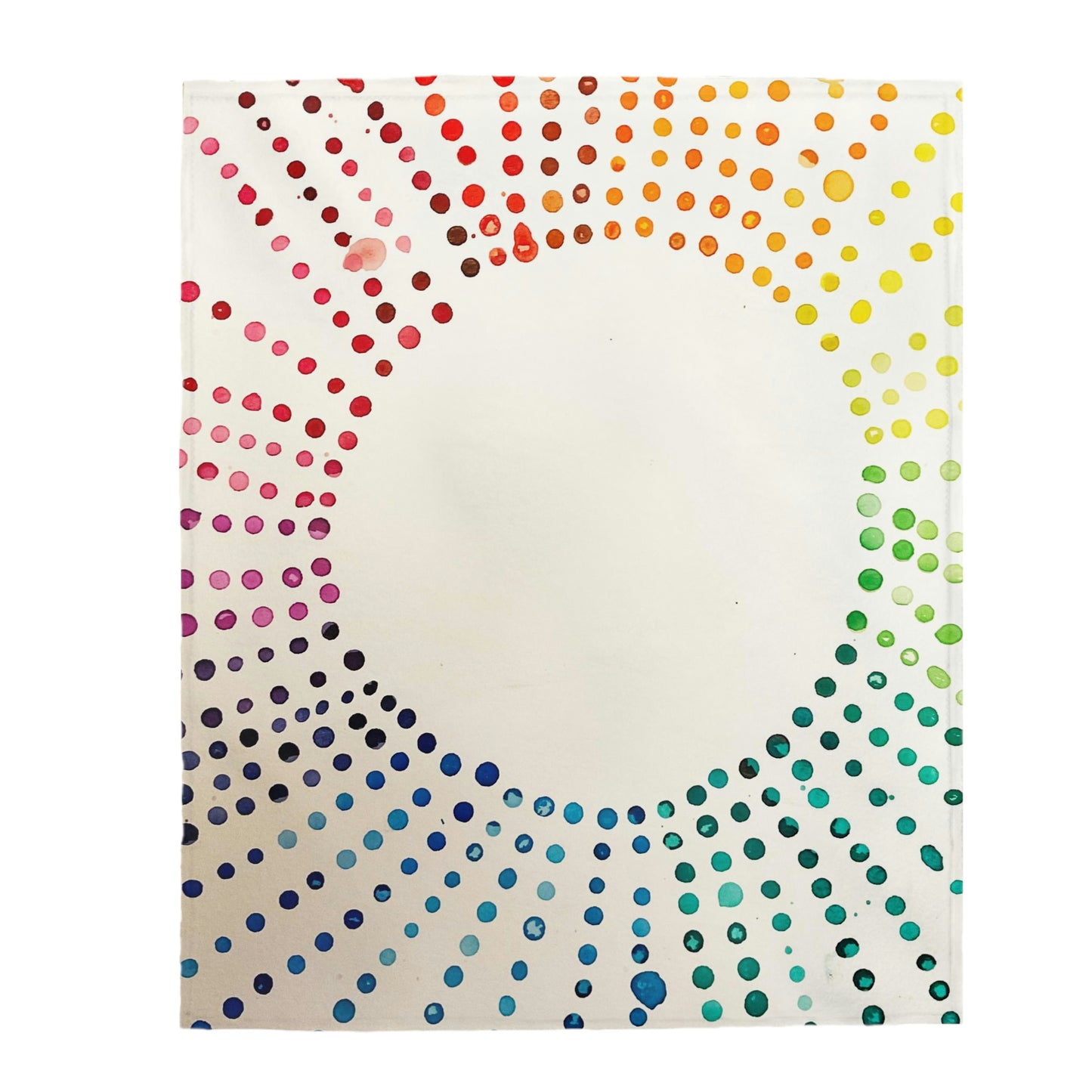 Copy of Velveteen Plush Blanket - Dots