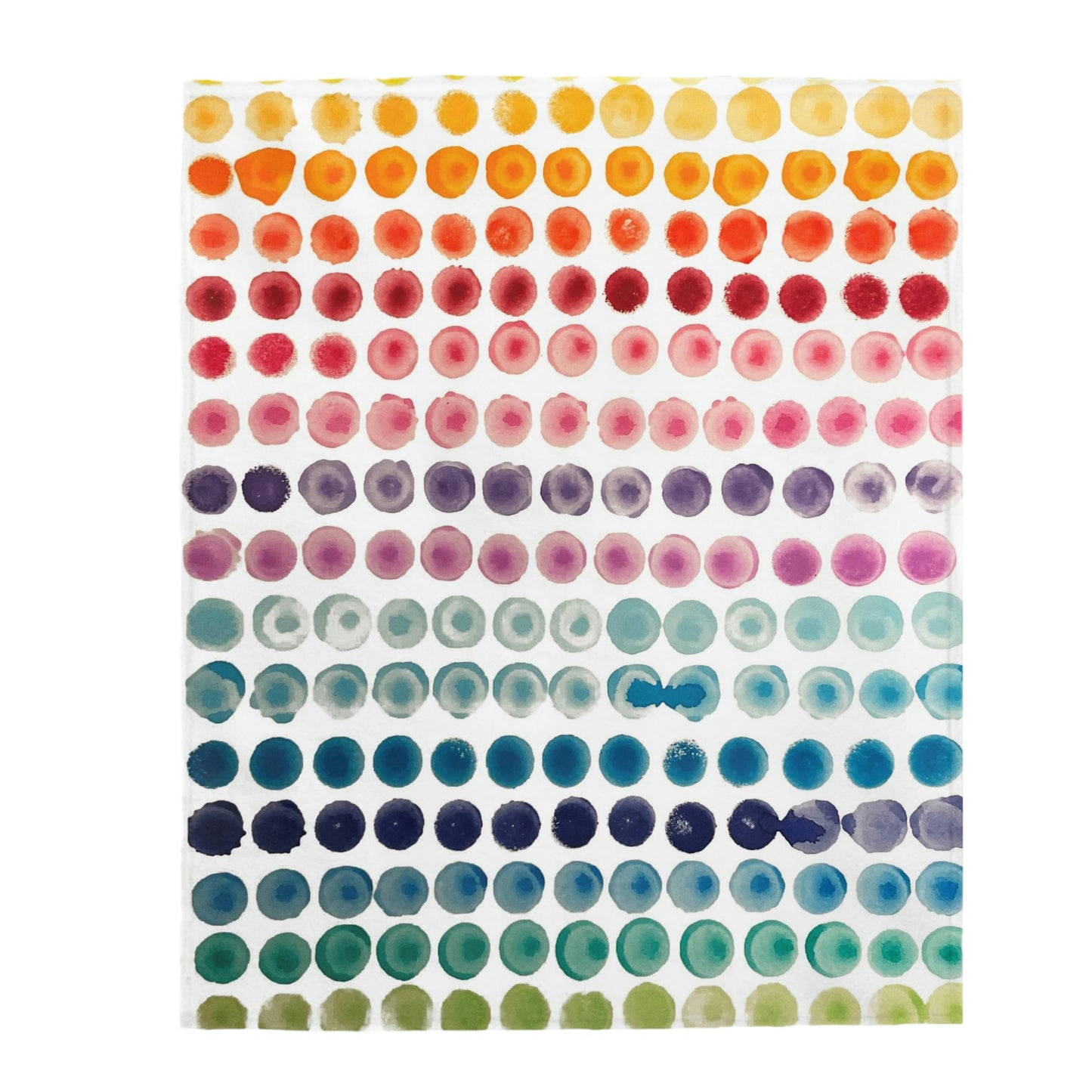 Velveteen Plush Blanket - Spots