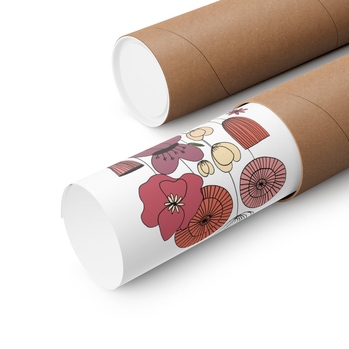 Vintage Wildflowers Premium Matte vertical posters