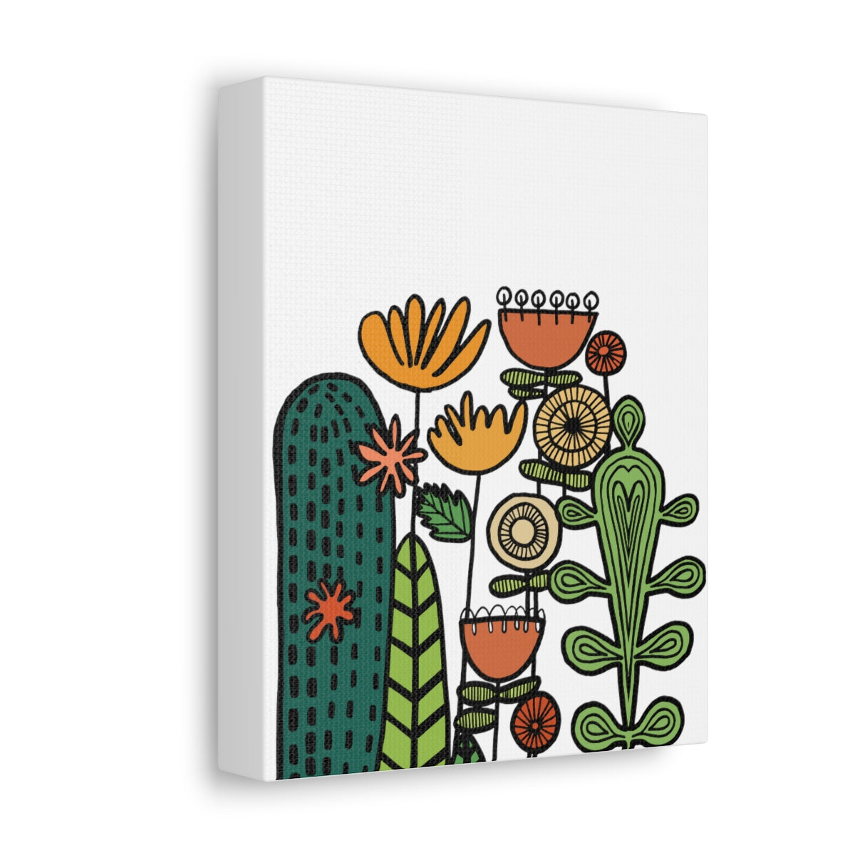 Cactus Stretched Canvas