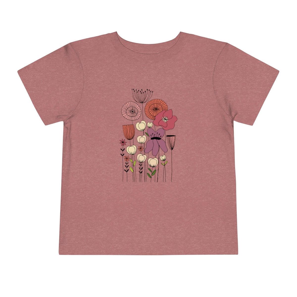 Wild Flowers - Toddler Short Sleeve Tee