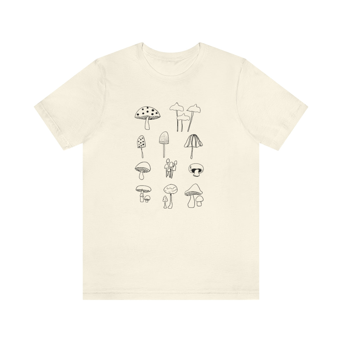 Mushroom T-shirt, Teacher flower shirt, Nature tshirt, wildflower shirt, montessori teach shirt
