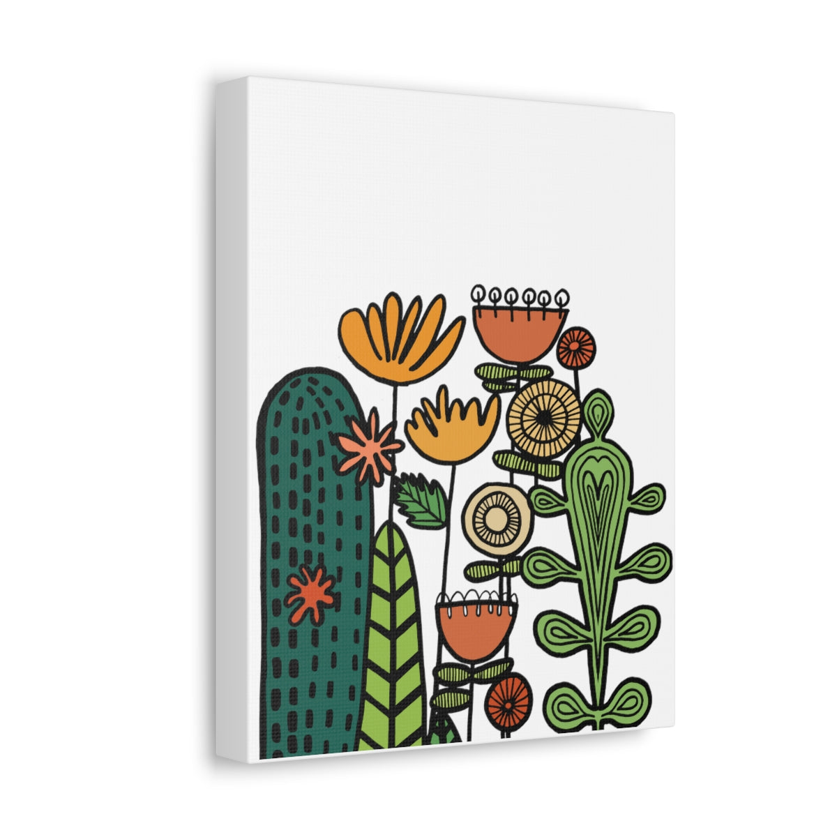 Cactus Stretched Canvas