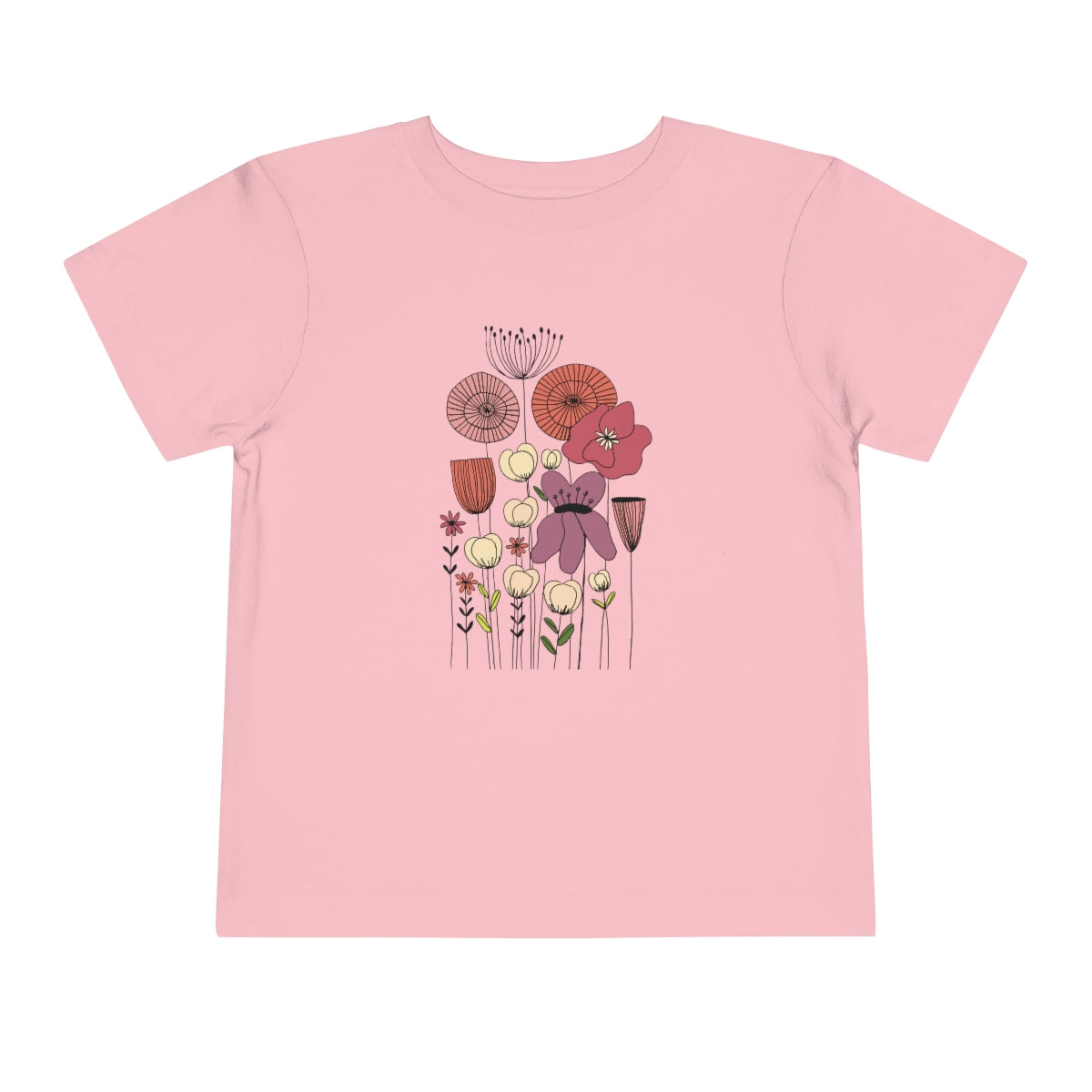 Wild Flowers - Toddler Short Sleeve Tee