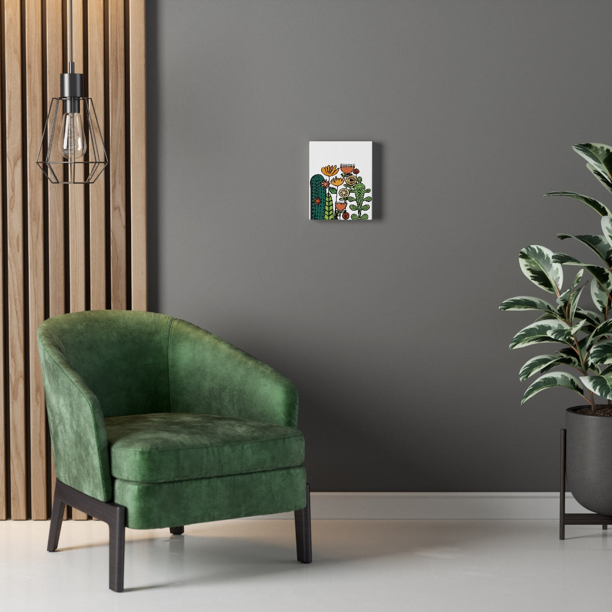 Cactus Stretched Canvas