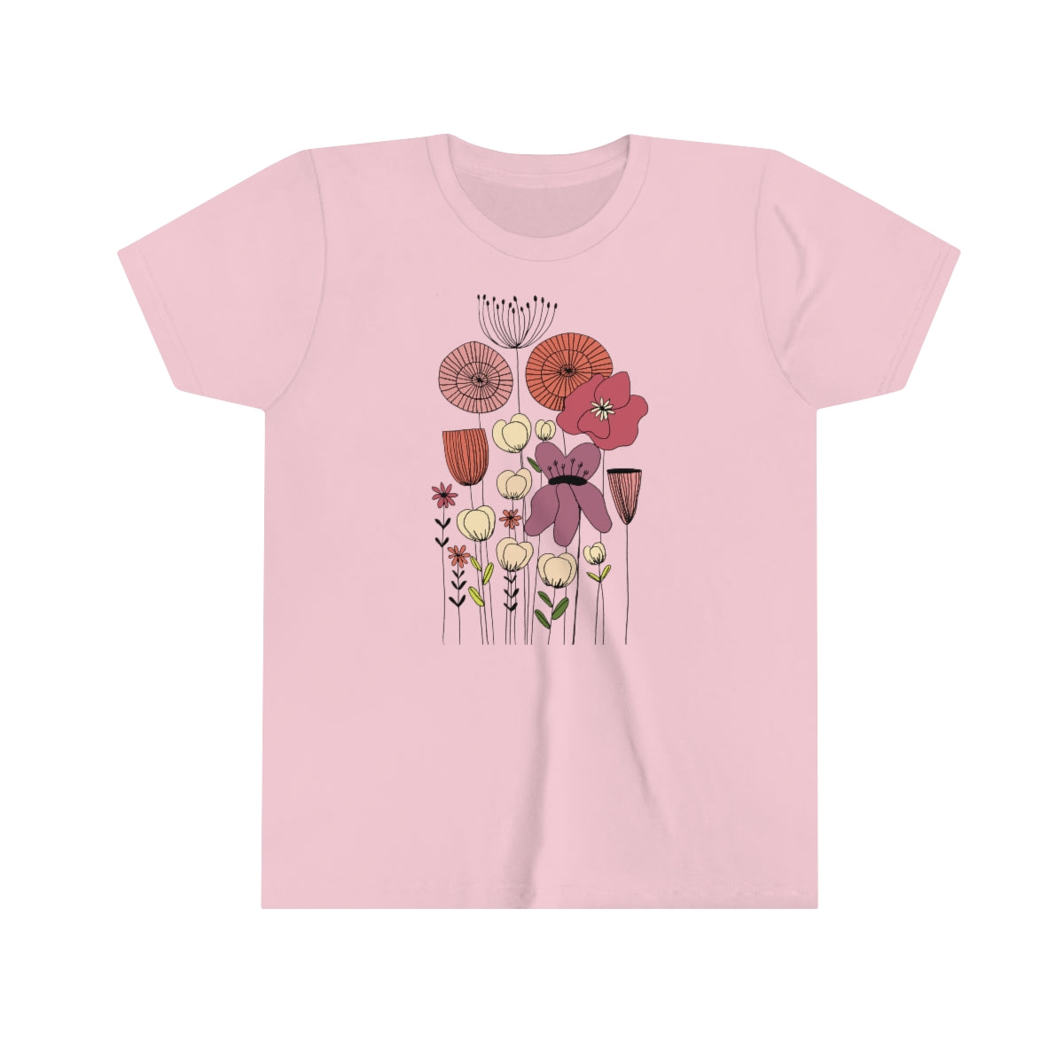 Wild Flowers - Youth Short Sleeve Tee
