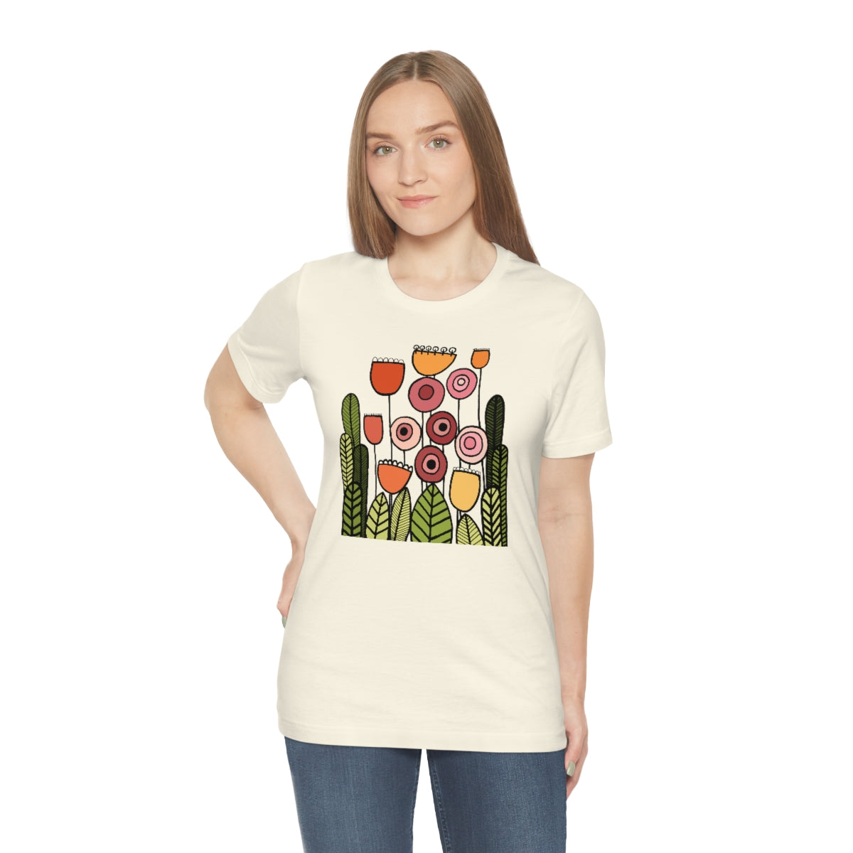 Vintage Botanical Flower T-shirt, Teacher flower shirt, Floral Flower tshirt, botony tee, nature shirt