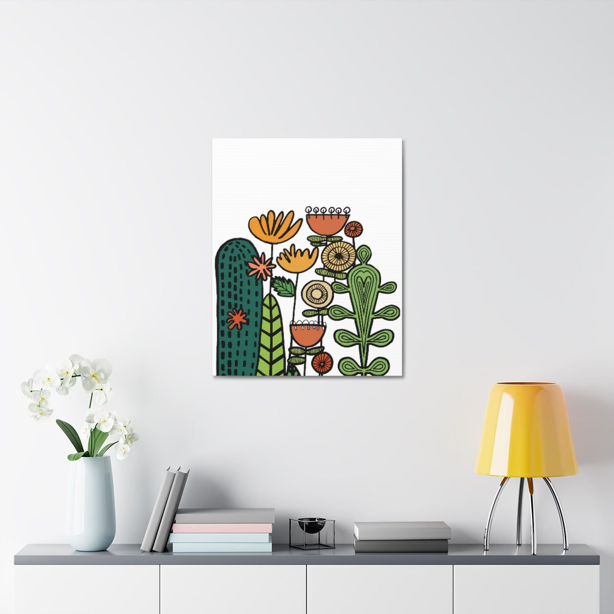 Cactus Stretched Canvas