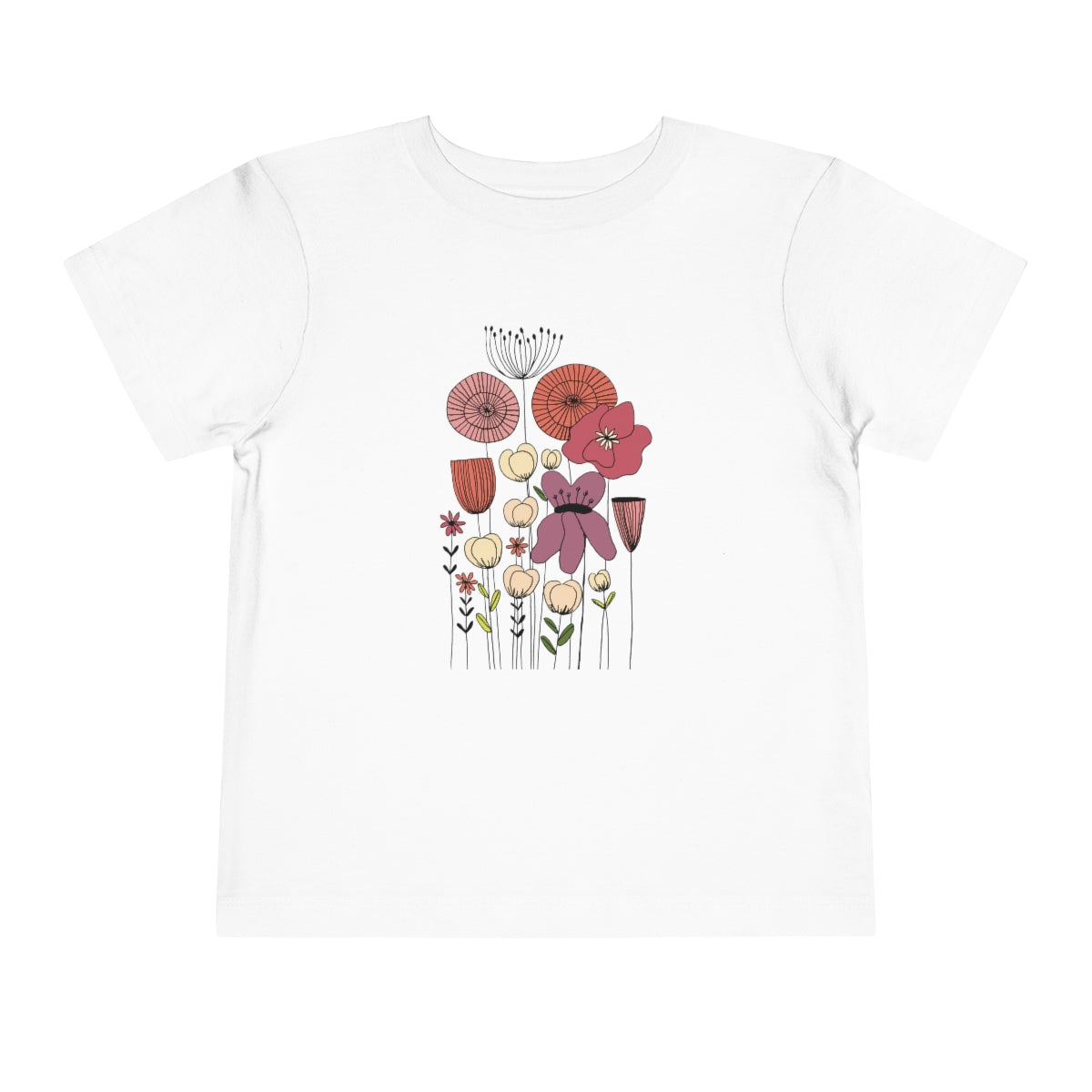 Wild Flowers - Toddler Short Sleeve Tee