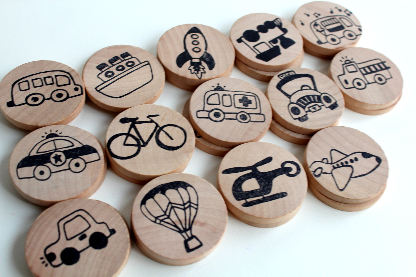 Make a Match - Toddler - Transportation