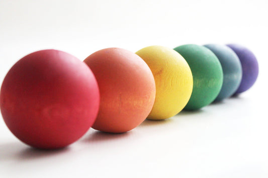 Art - On A Roll - Toddler Color Sorting Balls For Open Ended Play