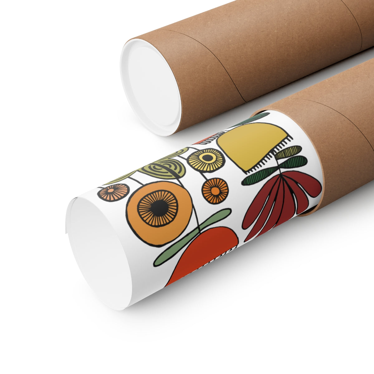 Vintage Flowers Desert Bliss Premium Matte vertical posters