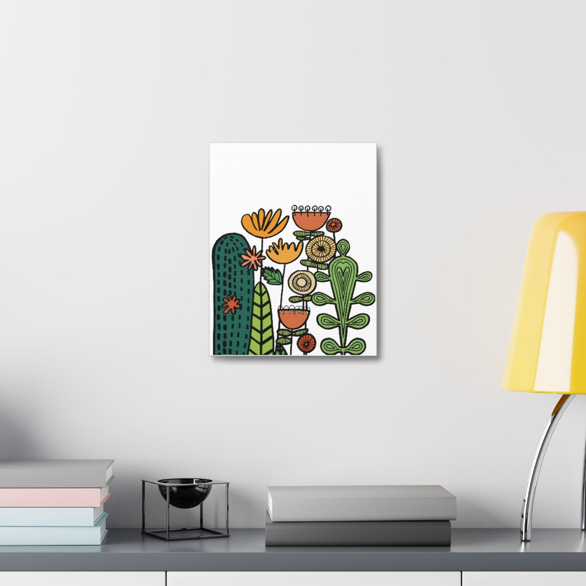 Cactus Stretched Canvas