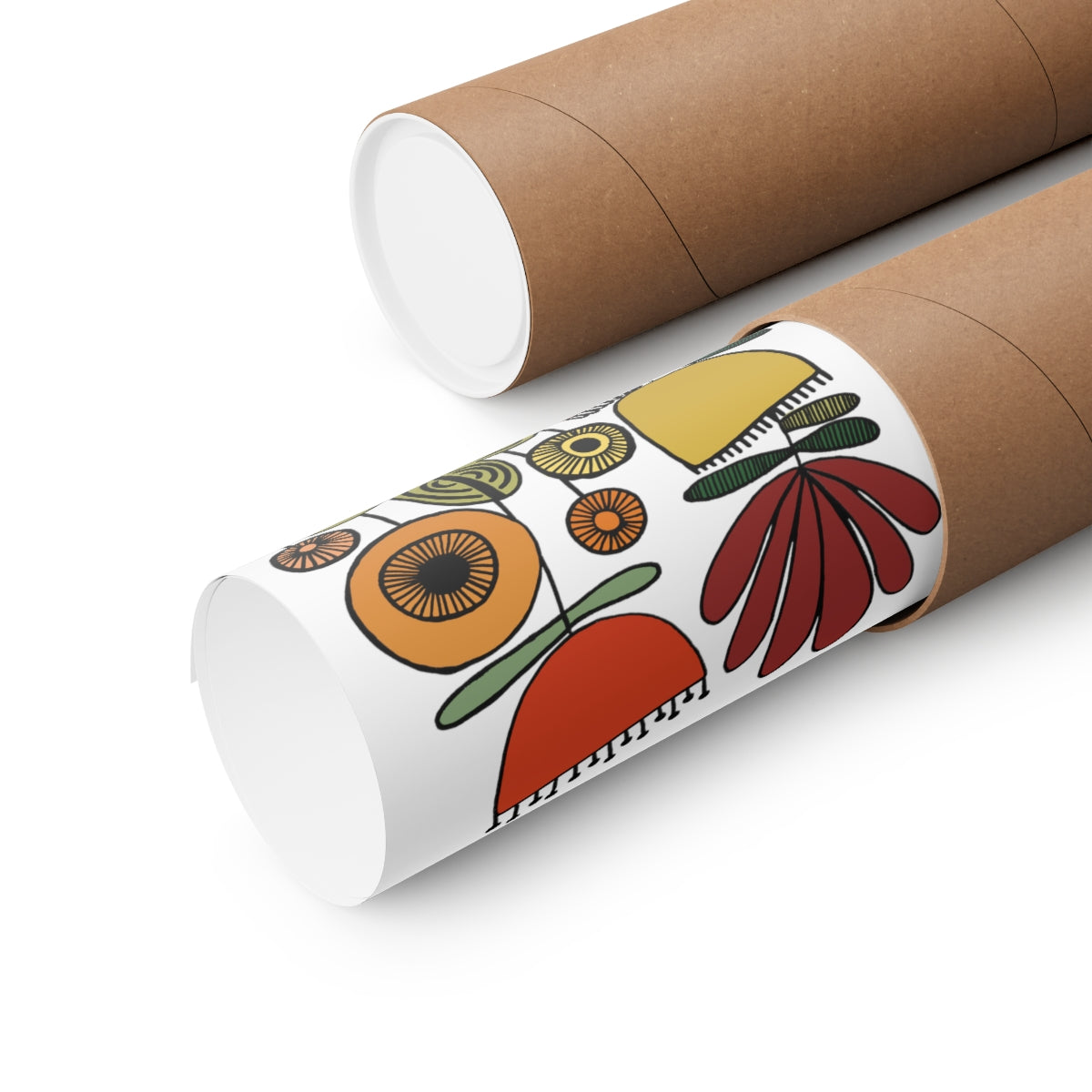 Vintage Flowers Desert Bliss Premium Matte vertical posters