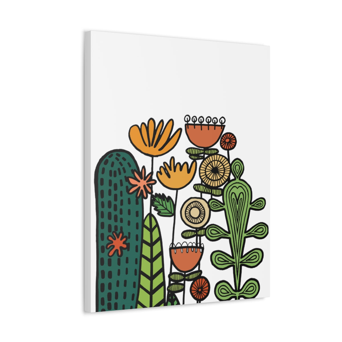 Cactus Stretched Canvas