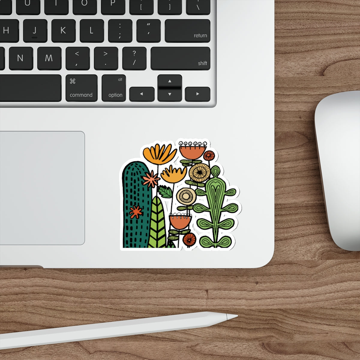 Die-Cut Stickers cactus