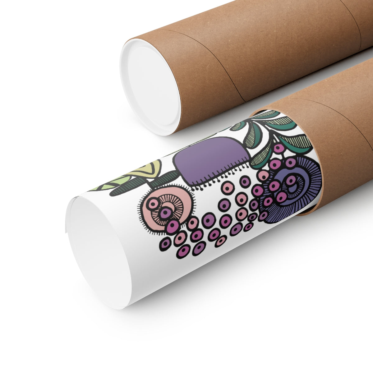 Vintage Lavender Flower Premium Matte vertical posters