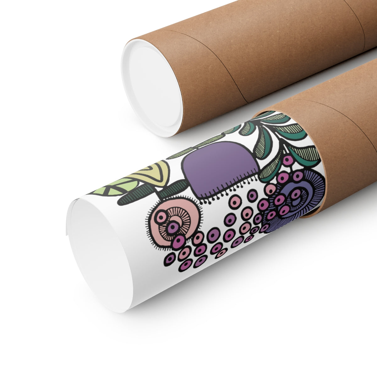 Vintage Lavender Flower Premium Matte vertical posters