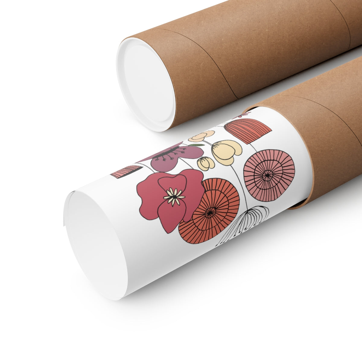 Vintage Wildflowers Premium Matte vertical posters